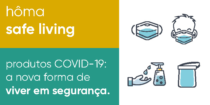 Safe Living produtos COVID-19